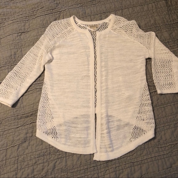 Lucky brand white cardigan - Picture 2 of 7